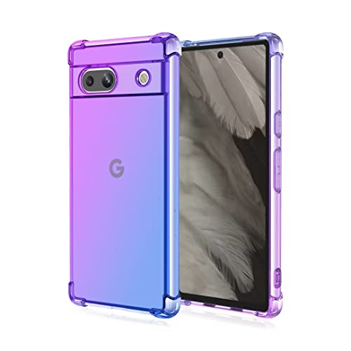 JIAFEI Hülle für Google Pixel 7a Gradient Color Handyhülle TPU Gradient Dünn Schutzhülle Anti-Fall Handytasche Handy Case Kompatibel mit Google Pixel 7a, Violett/Blau JIAFEI Hülle für Google Pixel 7a Gradient Color Handyhülle TPU Gradient Dünn Schutzhülle Anti-Fall Handytasche Handy Case Kompatibel mit Google Pixel 7a, Violett/Blau von JIAFEI