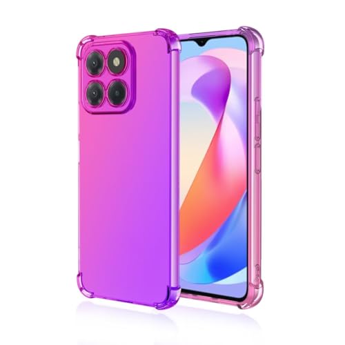 JIAFEI Hülle für Honor 200 Smart 5G Gradient Color Handyhülle TPU Gradient Dünn Schutzhülle Anti-Fall Handytasche Handy Case Kompatibel mit Honor 200 Smart 5G, Rosa/Violett JIAFEI Hülle für Honor 200 Smart 5G Gradient Color Handyhülle TPU Gradient Dünn Schutzhülle Anti-Fall Handytasche Handy Case Kompatibel mit Honor 200 Smart 5G, Rosa/Violett von JIAFEI