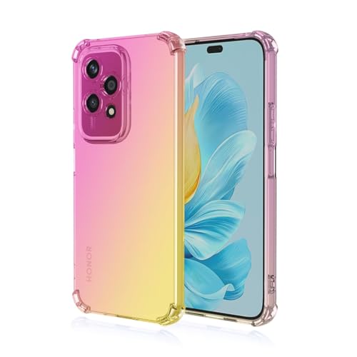 JIAFEI Hülle für Honor 400 Lite Gradient Color Handyhülle TPU Gradient Dünn Schutzhülle Anti-Fall Handytasche Handy Case Kompatibel mit Honor 400 Lite, Rosa/Gold JIAFEI Hülle für Honor 400 Lite Gradient Color Handyhülle TPU Gradient Dünn Schutzhülle Anti-Fall Handytasche Handy Case Kompatibel mit Honor 400 Lite, Rosa/Gold von JIAFEI