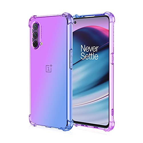 JIAFEI Hülle für One Plus Nord CE 5G Gradient Color Handyhülle TPU Gradient Dünn Schutzhülle Anti-Fall Handytasche Handy Case Kompatibel mit One Plus Nord CE 5G, Lila/blau JIAFEI Hülle für One Plus Nord CE 5G Gradient Color Handyhülle TPU Gradient Dünn Schutzhülle Anti-Fall Handytasche Handy Case Kompatibel mit One Plus Nord CE 5G, Lila/blau von JIAFEI
