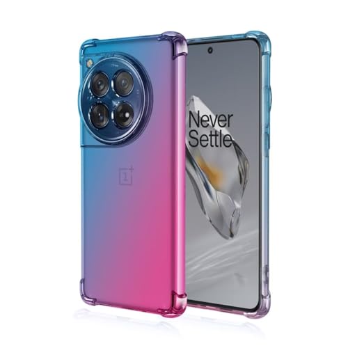 JIAFEI Hülle für OnePlus 12 Gradient Color Handyhülle TPU Gradient Dünn Schutzhülle Anti-Fall Handytasche Handy Case Kompatibel mit OnePlus 12, Blau/Rosa JIAFEI Hülle für OnePlus 12 Gradient Color Handyhülle TPU Gradient Dünn Schutzhülle Anti-Fall Handytasche Handy Case Kompatibel mit OnePlus 12, Blau/Rosa von JIAFEI