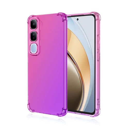 JIAFEI Hülle für Vivo V50 Lite 4G Gradient Color Handyhülle TPU Gradient Dünn Schutzhülle Anti-Fall Handytasche Handy Case Kompatibel mit Vivo V50 Lite 4G, Rosa/Violett JIAFEI Hülle für Vivo V50 Lite 4G Gradient Color Handyhülle TPU Gradient Dünn Schutzhülle Anti-Fall Handytasche Handy Case Kompatibel mit Vivo V50 Lite 4G, Rosa/Violett von JIAFEI
