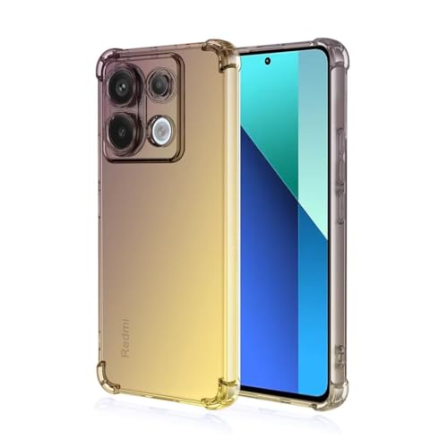 JIAFEI Hülle für Xiaomi Poco M6 Pro Gradient Color Handyhülle TPU Gradient Dünn Schutzhülle Anti-Fall Handytasche Handy Case Kompatibel mit Xiaomi Poco M6 Pro, schwarz/Gold JIAFEI Hülle für Xiaomi Poco M6 Pro Gradient Color Handyhülle TPU Gradient Dünn Schutzhülle Anti-Fall Handytasche Handy Case Kompatibel mit Xiaomi Poco M6 Pro, schwarz/Gold von JIAFEI