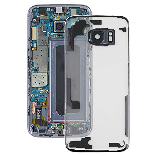 JIANGSHOUJIESPA for Samsung Galaxy S7 Edge / G9350 / G935F / G935A / G935V Transparent Battery Back Cover with Camera Lens Cover (Transparent) von JIANGSHOUJIESPA