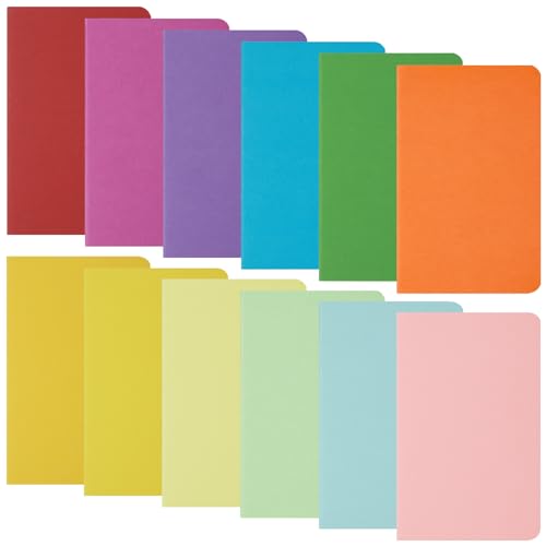 JIANTA 24 Stück Notizblock A6 Blanko Klein, A6 Notizbuch, Notizheft A6 Bunt mit Kraftpapier-Cover 12 Farben für Journal, Tagebuch, Notizen, Schreiben, Büro, Budget, To do Liste, Schule, College JIANTA 24 Stück Notizblock A6 Blanko Klein, A6 Notizbuch, Notizheft A6 Bunt mit Kraftpapier-Cover 12 Farben für Journal, Tagebuch, Notizen, Schreiben, Büro, Budget, To do Liste, Schule, College von JIANTA