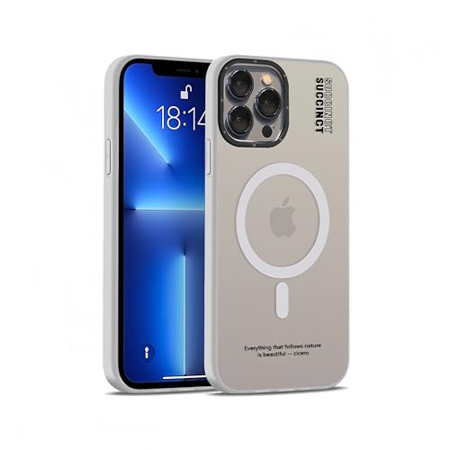 JIAONASHIJIA Kompatibel mit MagSafe iPhone 16 Hülle, stoßfest und fallgeschützt. Hautfreundliche TPU-Oberfläche. Minimalistisches Design. Starker Magnet. Schlanke Passform. Weiß JIAONASHIJIA Kompatibel mit MagSafe iPhone 16 Hülle, stoßfest und fallgeschützt. Hautfreundliche TPU-Oberfläche. Minimalistisches Design. Starker Magnet. Schlanke Passform. Weiß von JIAONASHIJIA