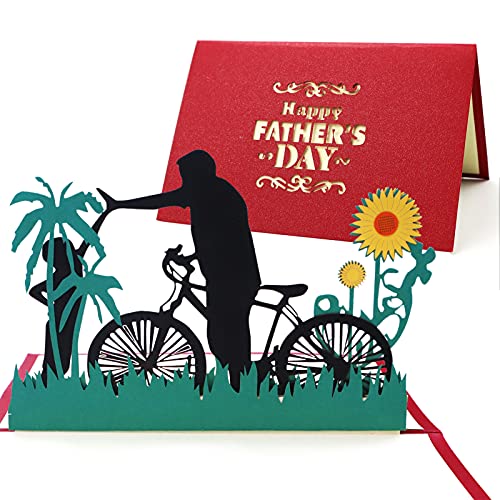 JIASHA Vatertagskarte,Geburtstagskarte für Väter,vatertagsgeschenk Karte zum Ausdruck Bringen Dankbarkeit,für das beste Geschenk für Papa Geburtstag und Vatertag JIASHA Vatertagskarte,Geburtstagskarte für Väter,vatertagsgeschenk Karte zum Ausdruck Bringen Dankbarkeit,für das beste Geschenk für Papa Geburtstag und Vatertag von JIASHA