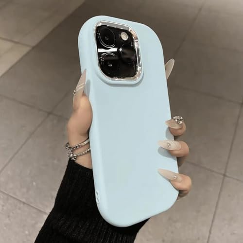 JIASHM Für iPhone 11 Fashion Soft Silikon Handyhülle Stoßfeste Bumper Cases Cover (Für iPhone 11/Blau) von JIASHM