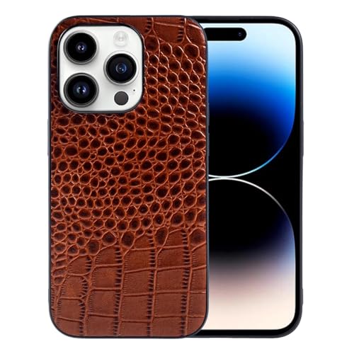 JIASHM Für iPhone 12 Lederhülle Handyhülle Rückseite (Für iPhone 12/Braun 3603) von JIASHM