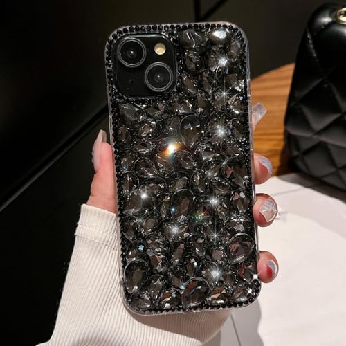 JIASHM Für iPhone 12 Pro Luxus-Vollglanz-Cover, Hartschalen-Telefonschale (für iPhone 12 Pro/Schwarz) von JIASHM