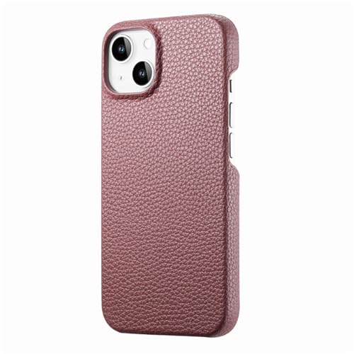 JIASHM Für iPhone 13Pro Max Fashion Ledertextur Telefonhülle Einfarbige Hardcover (für iPhone 13Pro Max/WR) von JIASHM