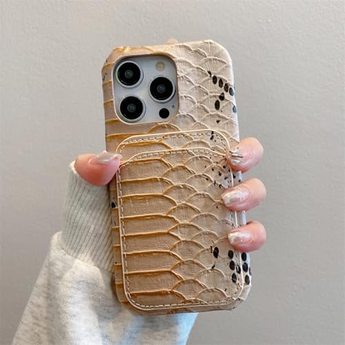 JIASHM Für iPhone 14Plus Luxus-Leder-Kartenhalter-Brieftaschenschutz (für iPhone 14Plus/3) von JIASHM