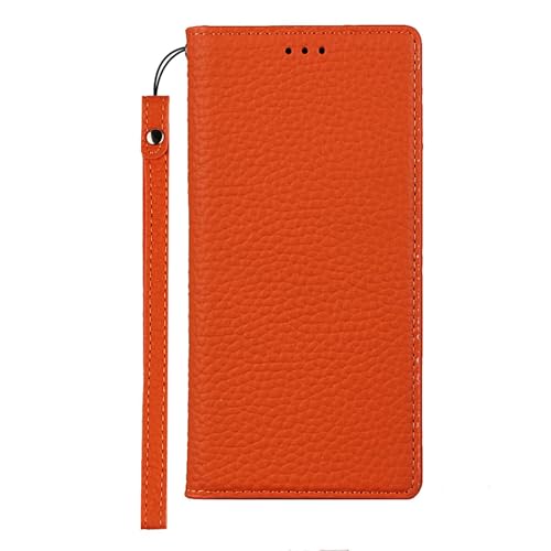 JIASHM Für iPhone 7p 8 Plus Leder Magnet Flip Case Stand Cover (Für iPhone 7p 8 Plus/Orange) von JIASHM