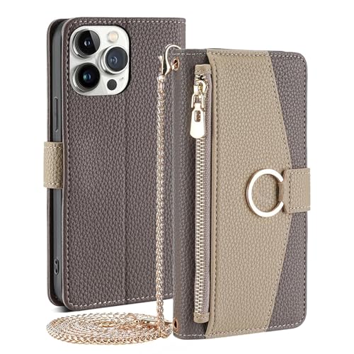 JIASHM Für iPhone x xs Leder-Handyhülle zum Umhängen mit langem Umhängeband (für iPhone x xs/schwarz) von JIASHM