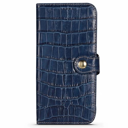JIASHM für iPhone 14 Plus Lederhülle Kartenetui Muster Stand Cover (für iPhone 14 Plus/Blau) von JIASHM