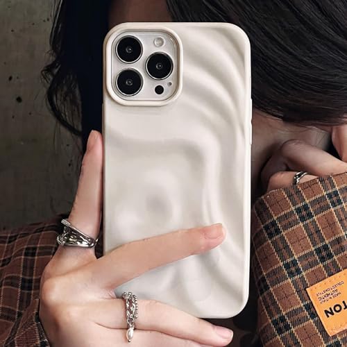 JIASHM für iPhone 14 Pro Handyhülle, weiche, Matte Hüllen, Rückseite (für iPhone 14 Pro/weiß) von JIASHM