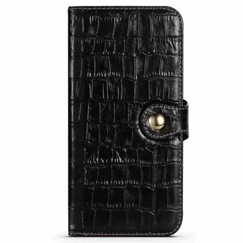 JIASHM für iPhone 15 Plus Lederhülle Kartenetui Muster Stand Cover (für iPhone 15 Plus/schwarz) von JIASHM