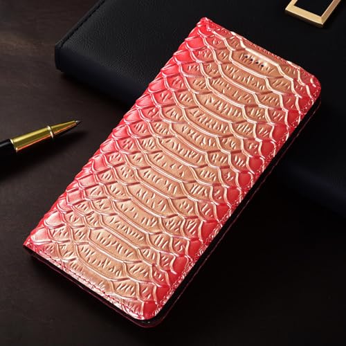 JIASHM für iPhone 6 6S Lederhülle Handyhülle Brieftasche Hüllen (für iPhone 6 6S/Rotgold) von JIASHM