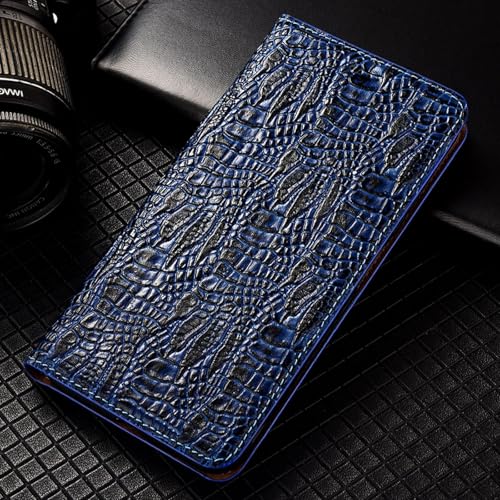 JIASHM für iPhone XS Max Leder Flip Case Handyhüllen (für iPhone XS Max/Blau) von JIASHM
