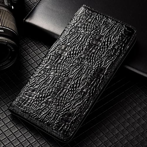 JIASHM für iPhone XS Max Leder Flip Case Handyhüllen (für iPhone XS Max/Schwarz) von JIASHM
