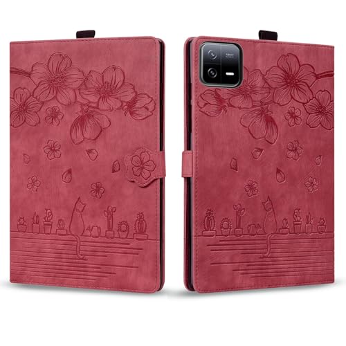 Tablet Hülle Kompatibel mit Xiaomi Pad 7 / Xiaomi Pad 7 Pro 11,2 Zoll veröffentlicht 2024 Stoßfest PU Leder Prägung Klappständer Schutzhülle Flip Case Kartenfach Tablet PC Hülle für Tabl Tablet Hülle Kompatibel mit Xiaomi Pad 7 / Xiaomi Pad 7 Pro 11,2 Zoll veröffentlicht 2024 Stoßfest PU Leder Prägung Klappständer Schutzhülle Flip Case Kartenfach Tablet PC Hülle für Tabl von JIAWEIG