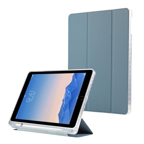 Tablet-Schutzhülle, dünn, kompatibel mit iPad 9,7 Zoll (24,6 cm), 6. / 5. Generation, Smart-Hülle mit Stifthalter, dreifach faltbarer Ständer, Schutzhülle, automatische Wake-/Sleep-Hülle für Tablet von JIAWEIG