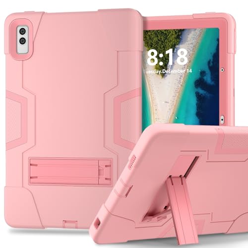 Tablet-Schutzhülle, kompatibel mit Lenovo Tab M10 5G TB-360 zu 10.6 (2023), Silikonhülle mit Ständer, strapazierfähig, stoßfest, robuste Schutzhülle für Tablet von JIAWEIG