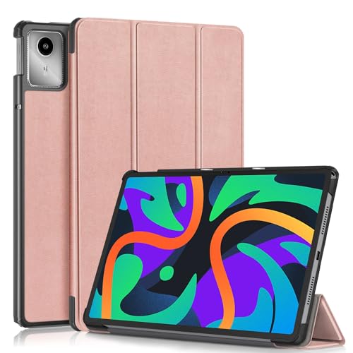Tablet-Schutzhülle, kompatibel mit Lenovo Tab M11 TB-330FU/Lenovo Xiaoxin Pad 2024 TB-331FC, dreifach gefaltete Smart-Tablet-Hülle, ultradünn, leicht, Standhülle, harte PC-Rückseite, Folio-Hülle, Auto von JIAWEIG