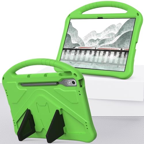 Tablet-Schutzhülle, kompatibel mit NEC Lavie Tab T12-T1295 DAS 12,6 Zoll (2022), leichte, stoßfeste EVA-Hülle mit verstellbarem Riemen, Schutzhülle für Kinder-Tablet-Hülle von JIAWEIG
