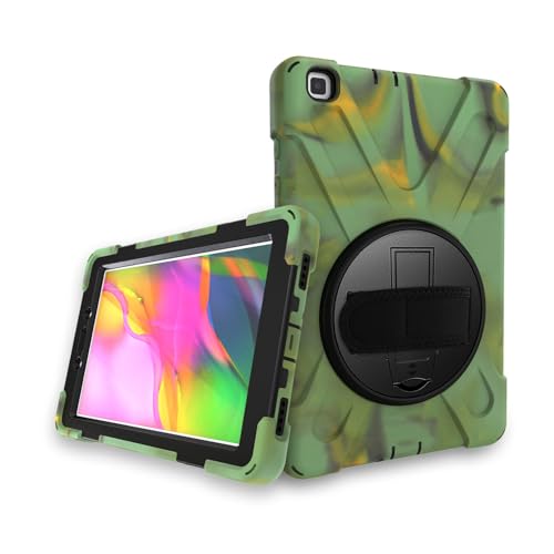 Tablet-Schutzhülle, kompatibel mit Samsung Galaxy Tab A 8.0 2019 Modell SM-T290/T295, strapazierfähig, stoßfest, Fallschutz mit Schultergurt, Schutzhülle für Kinder, Silikonhülle Tablet-Schutzhülle, kompatibel mit Samsung Galaxy Tab A 8.0 2019 Modell SM-T290/T295, strapazierfähig, stoßfest, Fallschutz mit Schultergurt, Schutzhülle für Kinder, Silikonhülle von JIAWEIG
