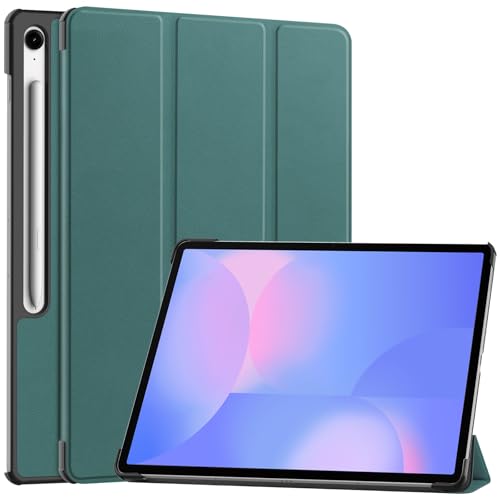 Tablet-Schutzhülle, kompatibel mit Samsung Galaxy Tab S10 FE Plus/S10 FE+ 13,3 Zoll X620 / X626B, dreifach faltbar, mehrere Betrachtungswinkel, leichte Schutzhülle, harte PC-Schale, automatische Tablet-Schutzhülle, kompatibel mit Samsung Galaxy Tab S10 FE Plus/S10 FE+ 13,3 Zoll X620 / X626B, dreifach faltbar, mehrere Betrachtungswinkel, leichte Schutzhülle, harte PC-Schale, automatische von JIAWEIG
