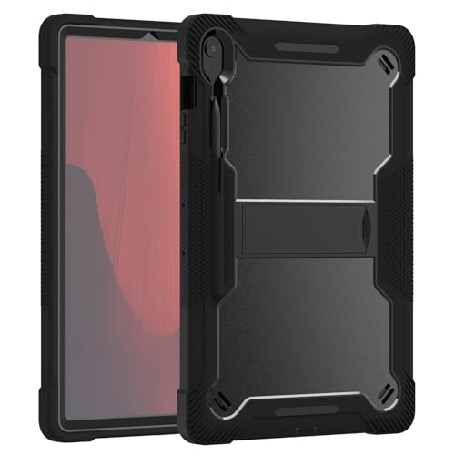 Tablet-Schutzhülle, kompatibel mit Samsung Galaxy Tab S10 FE Plus Hülle (2025) 13,3 Zoll SM-X620/X626, stoßfest, robuste Schutzhülle mit integriertem Ständer, robuste Hybrid-Schutzhülle für Tablet von JIAWEIG