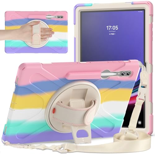 Tablet-Schutzhülle, kompatibel mit Samsung Galaxy Tab S10 Ultra 14,6 Zoll 2024 SM-X920, robust, stoßfest, Fallschutz mit Stifthalter, Schultergurt, Schutzhülle für Tisch Tablet-Schutzhülle, kompatibel mit Samsung Galaxy Tab S10 Ultra 14,6 Zoll 2024 SM-X920, robust, stoßfest, Fallschutz mit Stifthalter, Schultergurt, Schutzhülle für Tisch von JIAWEIG