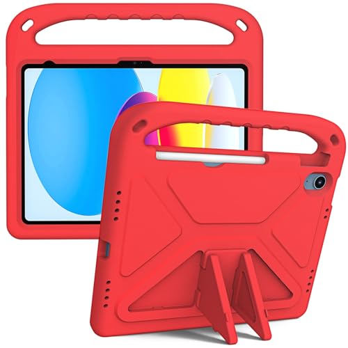 Tablet-Schutzhülle, kompatibel mit iPad (A16) 11. Generation 2025, stoßfest, leicht, mit Griff, Ständer, Schutzhülle, kratzfest, kinderfreundlich, kompatibel mit Kindern, EVA-Schale von JIAWEIG