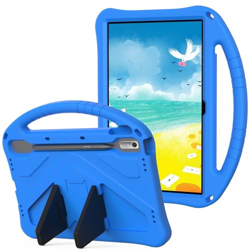 Tablet-Schutzhülle, leicht, stoßfest, kinderfreundlich, kompatibel mit NEC Lavie Tab T11 29,2 cm (11,5 Zoll), 29,2 cm (11,5 Zoll), 75FAS (2025), mit Griff, Ständer, verdickter Eckenschutz von JIAWEIG