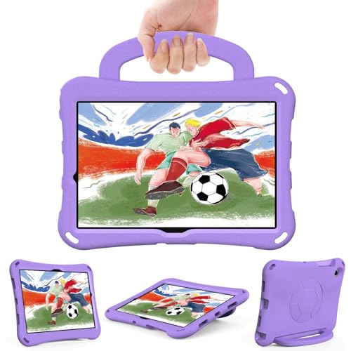 Tablet-Schutzhülle kompatibel mit Samsung Galaxy Tab A8 10,5 Zoll 2022/2021 (SM-X207/X200/X205), stoßfest, kinderfreundlich, mit Griff, Ständer, kompatibel mit kinderfreundlichen Schutzhüllen von JIAWEIG