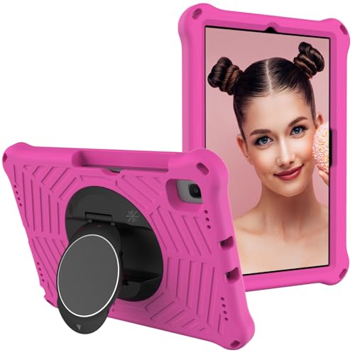 Tablet-Schutzhülle kompatibel mit Samsung Galaxy Tab S6 10,5 Zoll 2019 (Modell SM-T860 / T865 / T867) mit Stifthalter, Kinder-Tablet-Hülle, leicht, stoßfest, Griff, Kickstand Schutzhülle von JIAWEIG