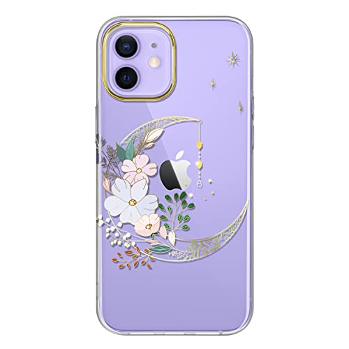 JIAXIUFEN iPhone 12 Mini Hülle Handyhülle TPU Silikon Schutzhülle Handytasche Handy Hülle für iPhone 12 Mini 5.4" - Gold Moon JIAXIUFEN iPhone 12 Mini Hülle Handyhülle TPU Silikon Schutzhülle Handytasche Handy Hülle für iPhone 12 Mini 5.4" - Gold Moon von JIAXIUFEN