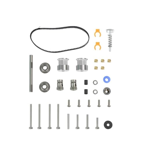 Werkzeug Kompatibel mit Kompatibel mit Kompatibel mit Voron M4 Bundle Kompatibel mit Kompatibel mit Voron M4 Extrudermechanismus-Kit Riemenscheibe Zahnrad Doppelzahnrad Hardware-Komponenten-Box-Verpac von JIAZWU
