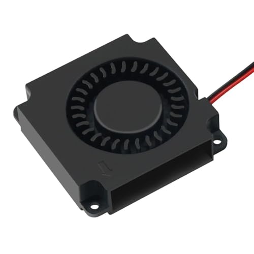 Werkzeug Kompatibel mit Turbinenlüfter 5 V 12 V 24 V 40 mm * 10 mm 4010 DC-Turbolüfterlagergebläse Radialkühllüfter für Creality CR-10 Ender 3 Kit 3D-Drucker(4010 5V) von JIAZWU