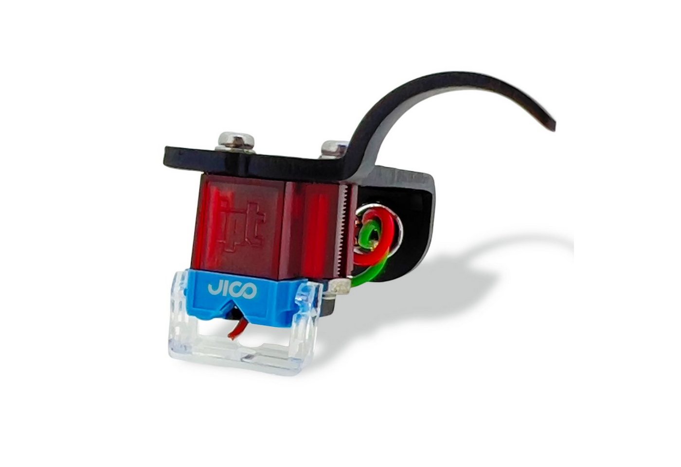 JICO Tonabnehmer, (Tonabnehmer-Systeme, Concorde Single), OMNIA Impact SD Pre-mounted on headshell, black - Concorde Single von JICO