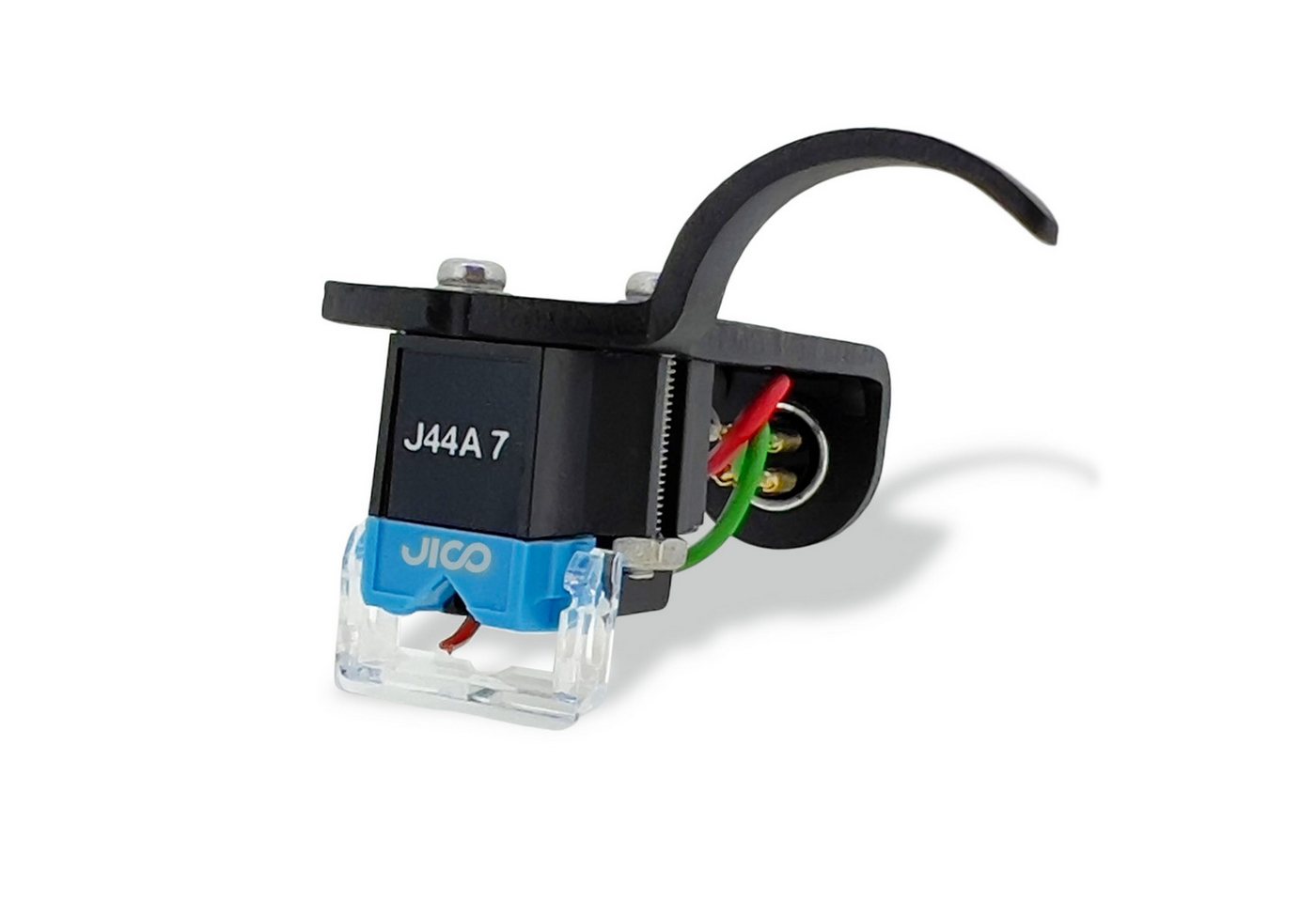 JICO Tonabnehmer, (Tonabnehmer-Systeme, Concorde Single), OMNIA J44A 7 IMP DJ SD, Pre-mounted on headshell, black - Concorde JICO Tonabnehmer, (Tonabnehmer-Systeme, Concorde Single), OMNIA J44A 7 IMP DJ SD, Pre-mounted on headshell, black - Concorde von JICO