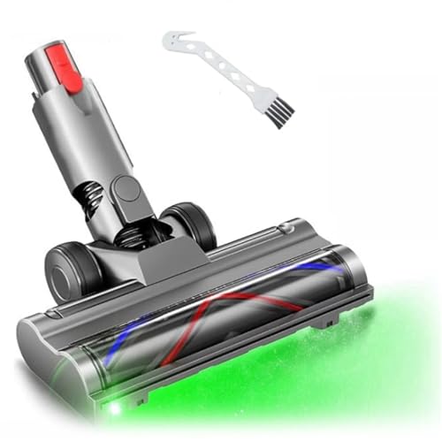 Bürstenkopf mit Direktantrieb, kompatibel mit Dyson V10 Slim V12 Slim Staubsaugeraufsatz mit LED-Stauberkennung for die Reinigung von Teppichböden Bürstenkopf mit Direktantrieb, kompatibel mit Dyson V10 Slim V12 Slim Staubsaugeraufsatz mit LED-Stauberkennung for die Reinigung von Teppichböden von JIDNYAFE