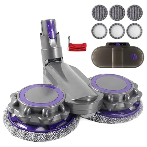 Elektrischer Moppkopfaufsatz, Kompatibel Mit Dyson V10 Slim/V12 Detect Slim Staubsaugerteilen Mit Wassertank Und Abzugssperre Elektrischer Moppkopfaufsatz, Kompatibel Mit Dyson V10 Slim/V12 Detect Slim Staubsaugerteilen Mit Wassertank Und Abzugssperre von JIDNYAFE