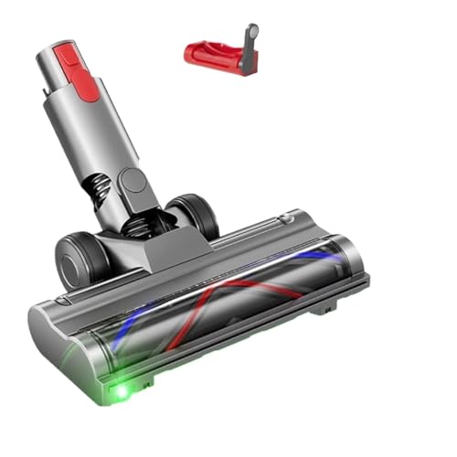 JIDNYAFE Bürstenkopf Mit Direktantrieb, Kompatibel Mit Dyson V7 V8 V10 V11 V15 Staubsaugerteilen Mit Grüner Stauberkennungsleuchte for Die Reinigung Von Teppichböden JIDNYAFE Bürstenkopf Mit Direktantrieb, Kompatibel Mit Dyson V7 V8 V10 V11 V15 Staubsaugerteilen Mit Grüner Stauberkennungsleuchte for Die Reinigung Von Teppichböden von JIDNYAFE