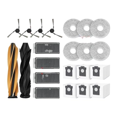 Kompatibel For Dreame X50 Ultra / X40 Pro Verbesserte Ersatzteile Roller Seitenbürste Filter Mopp Tuch Staubbeutel Zubehör von JIDNYAFE