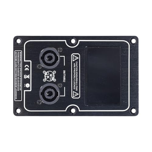 JIEBWCHA Lautsprecher Kabelbox, Lautsprecher -Junction -Box - Double 4-Core-Subwoofer-Kabelanschluss | Audioverstärker -Socket für das Stage Sound -Aufnahmestudio JIEBWCHA Lautsprecher Kabelbox, Lautsprecher -Junction -Box - Double 4-Core-Subwoofer-Kabelanschluss | Audioverstärker -Socket für das Stage Sound -Aufnahmestudio von JIEBWCHA