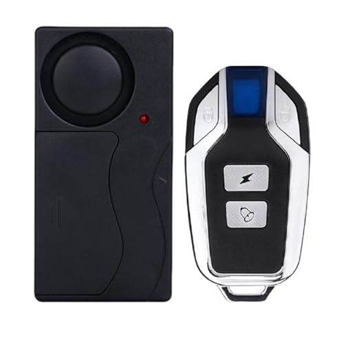 JIEBWCHA Motorradalarmsystem, Autoalarmsystem - 110 dB Scooter Alarmsystem für Auto | Anti -Diebstahl -Gerät, Motorrad -Anti -Diebstahl, einstellbares Volumen, Antitheft -Produkte für Motorrad JIEBWCHA Motorradalarmsystem, Autoalarmsystem - 110 dB Scooter Alarmsystem für Auto | Anti -Diebstahl -Gerät, Motorrad -Anti -Diebstahl, einstellbares Volumen, Antitheft -Produkte für Motorrad von JIEBWCHA