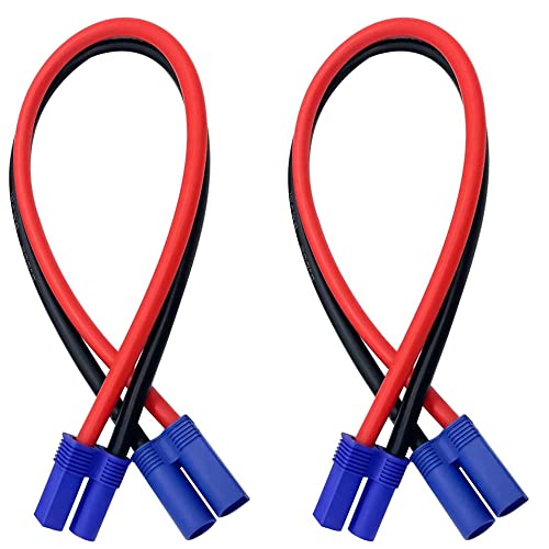 JIECHUN 2 x EC5-Stecker auf EC5-Buchse, mit 10 AWG, 30 cm JIECHUN 2 x EC5-Stecker auf EC5-Buchse, mit 10 AWG, 30 cm von JIECHUN