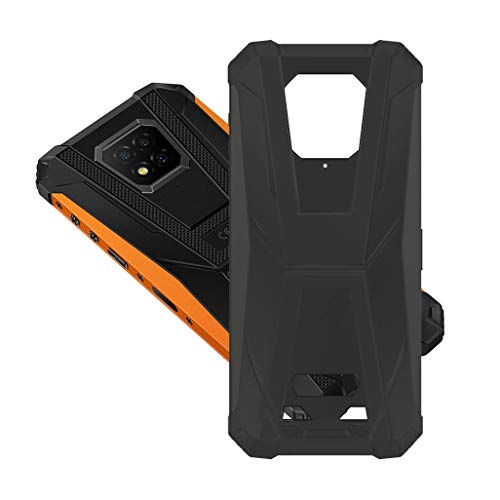 JIENI Für Ulefone Armor 8 (6.10") Hülle Case, Schwarz Handyhülle Kühler Weich Schutzhülle Case Silikon Handytasche Schale Cover TPU Bumper für Ulefone Armor 8 - Clear von JIENI